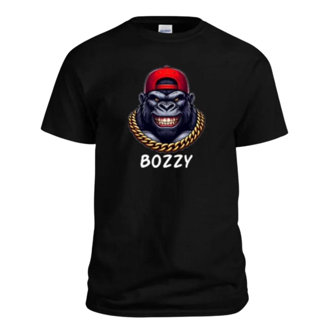 Bozzy Urban Beast Graphic Tee - Black